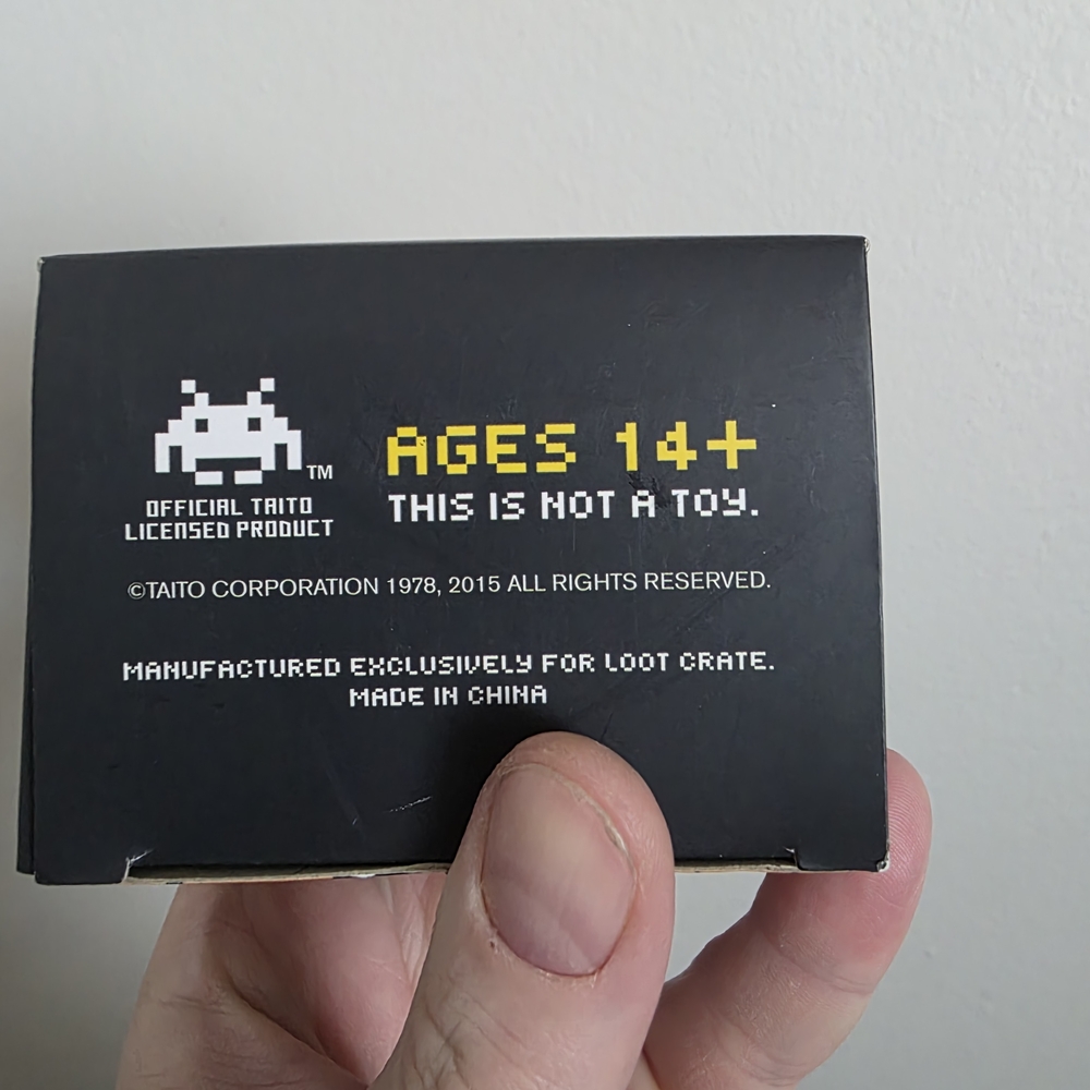 Space Invaders Mini Alien Vinyl Figure - Picture 3 of 5